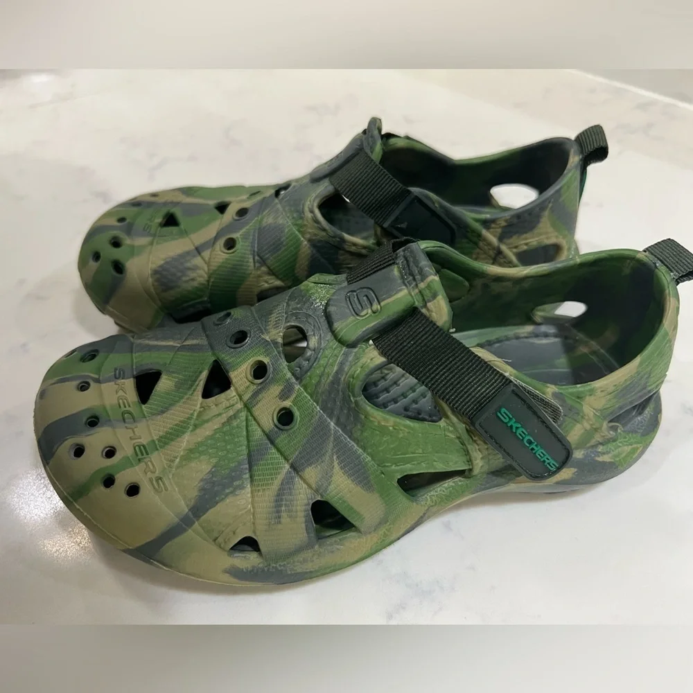 Skechers Kids Camouflage Clogs